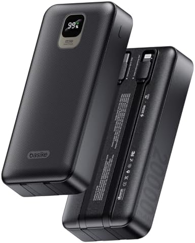 Basike Power Bank, Carregador Portátil Universal 20000mAh, USB-A(...