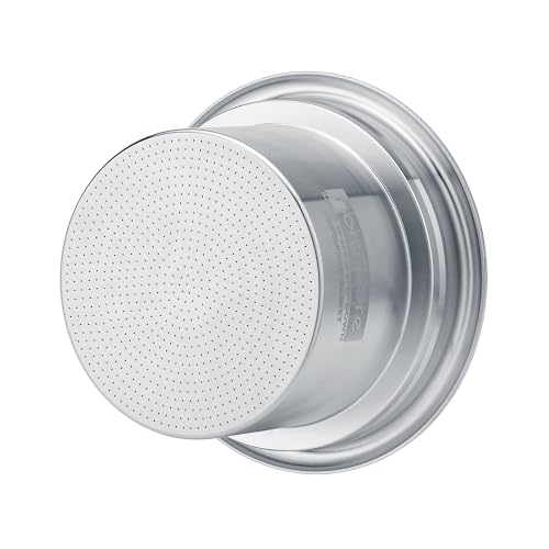 Image of Normcore 58mm to 49mm Step-Down Portafilter Basket Kit, CNC-machined From a Solid Block of 304 Stainless Steel, 0.18mm Holes, Includes Dosing Funnel, 49mm Puck Screen, 200 Papers Filter