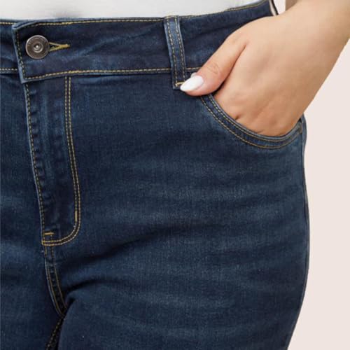 Valvari Jeans, Valvari Mid-Low Rise Stretch Sweatpant Jeans, Womens Vintage Tummy Control Baggy Straight Leg2