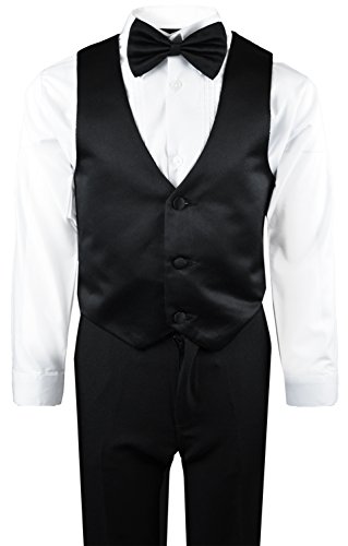 Boys Tuxedo in Black Dresswear Set Size Large 12-18 Months