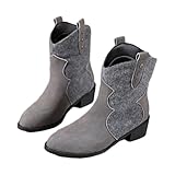 ✔Coupe confortable : Ces bottes de cowboy pour femme offrent un ajustement confortable, vous permettant de les porter toute la journée tout en profitant de vos activités préférées.