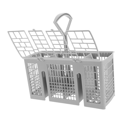DIYEAH Cesta de Utensilios Lavavajillas Organizador de Cubiertos y Utensilios Cesta de Almacenamiento Lavavajillas Compatible Duradero