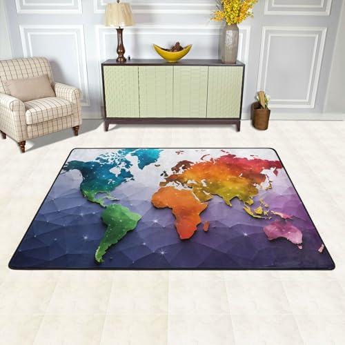 Tapis de sol absorbant grand tapis d'intérieur doux lavable et antidérapant - 2