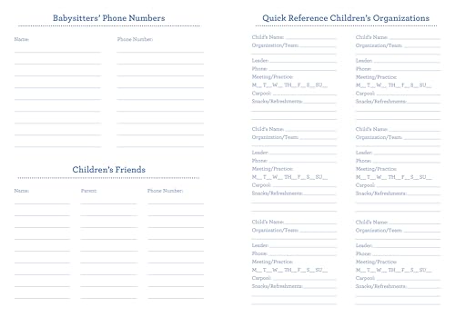 2026 Amy Knapp's Family Organizer: 17-Month Weekly Planner for Mom (Includes Stickers, Thru December 2026) (Amy Knapp's Plan Your Life Calendars) - Thumbnail 7