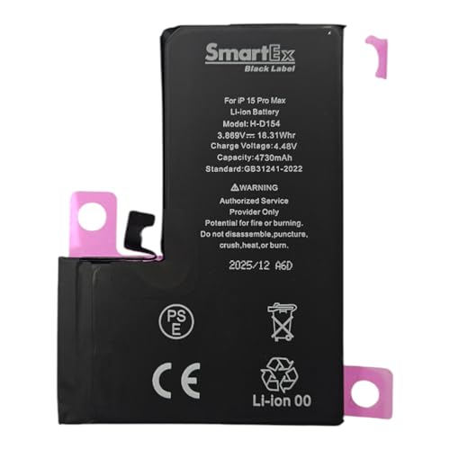 Batterie iPhone 15 Pro Max sans pop-up avec fonction auto-diagnostic