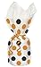 Orange & Black Polka Dot Halloween Cellophane Bags, 20ct