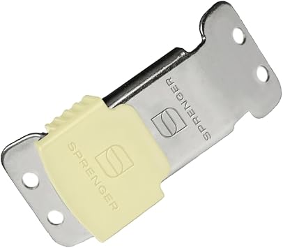 Herm Sprenger Stainless Steel ClicLock Buckle Quick Release Fastener with Glow in the Dark Plastic Jacket for Dog Training Prong Collar Made in Germany Fluorescent Jacket, 2.25mm