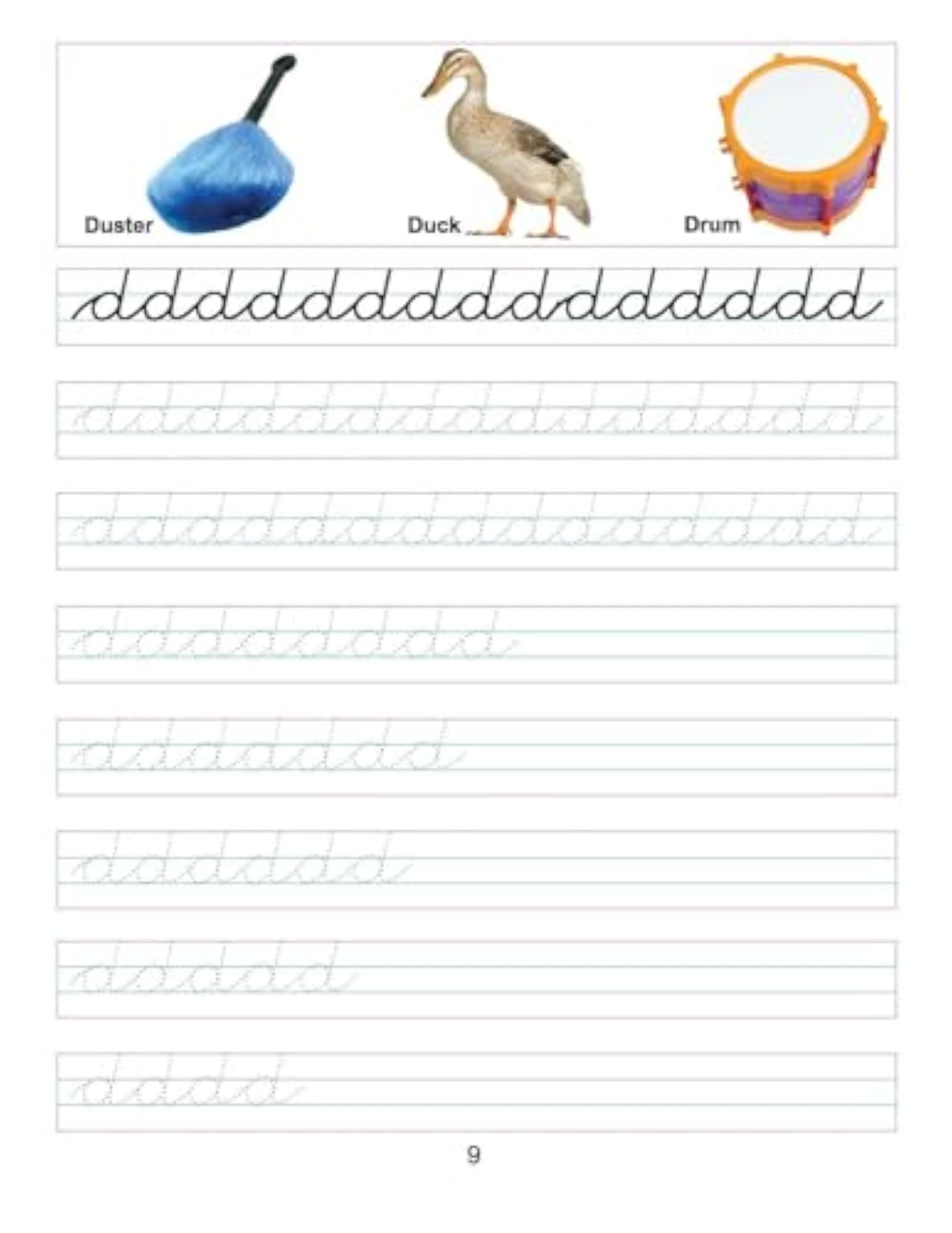 Cursive Writing Book B for Handwriting Practice