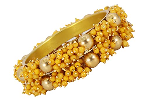 Image of NMII Metal and Zircon Studded Kadaa set for Women /Girls