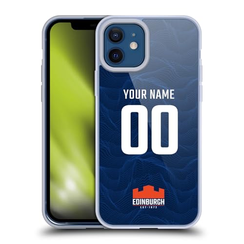 Coque en Gel Edinburgh Rugby iPhone 12 Pro Armure Qualité Militaire Finition Premium Personnalisée