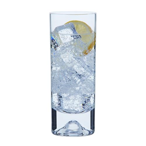 Dartington Crystal Dimple - Vasos de Tubo (2 Unidades)