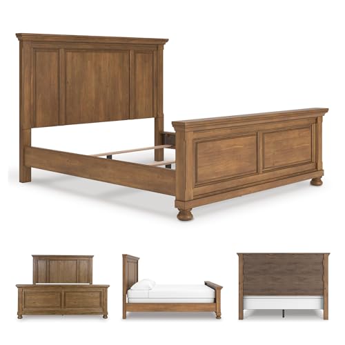 Image of Signature Design by Ashley Panel Bed Frame, California King, Glarrison