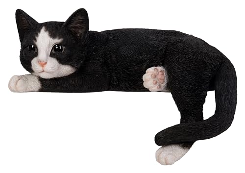 Vivid Arts - Chat couché noir et blanc - XRL-DC69-D