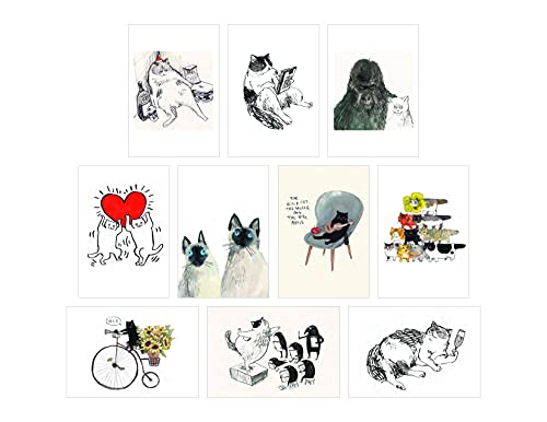 Cat Box: 100 Postcards by 10 Artists