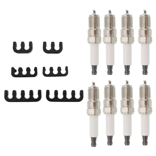 8 Pack Square Ignition Coil UF271 & Spark Plug Wire 12556893 12558693 12570553 3859078 Replacement for Chevy Avalanche Silverado 1500 2500 3500 4.8L 5.3L 6.0L 8.1L 1999-2007 by HLUCHY - Used condition - Image 5