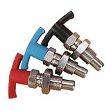 Federbelasteter Rastbolzen mit T-Griff, 1 Stk(VCN250 BK-M24 16 20)