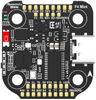 SpeedyBee F405 Mini Flight Controller Board: 20x20 FC Wireless Betaflight Configuration, Blackbox,Built-inWifi,Bluetooth for 3-6S FPV