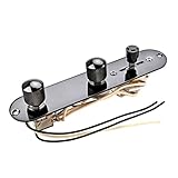 Boutons de dôme de contrôle de tonalité de volume, faisceau de câblage de guitare pré...