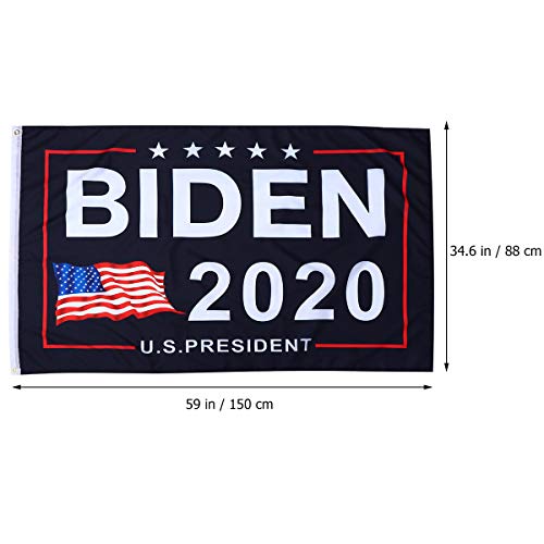 FUNZZY Bandeiras das eleições presidenciais Bandeira Biden Grande Suprimentos para desfile (Estilo 3