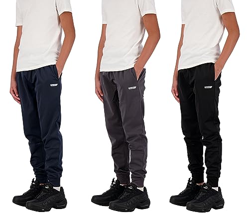 Hind Boys Sweatpants 3 Pack Jogger Pants for Kids in Fleece and Tricot2
