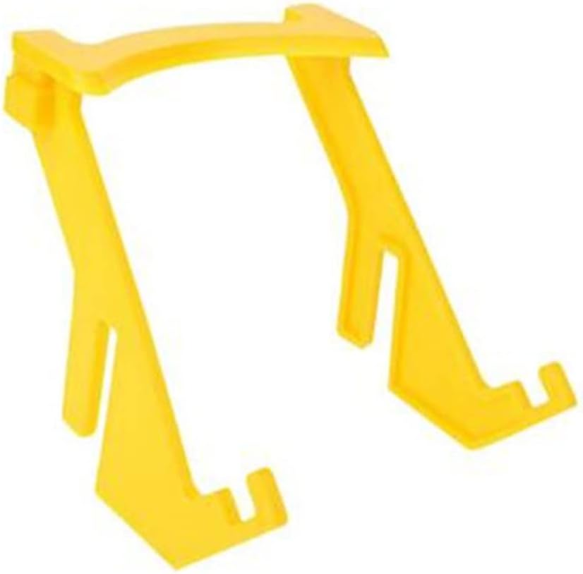 2pcs Plastic Rack Frame Holder for Beekeeping Essential Tool for Easy Pouring and Safe Handling of Gardening Use Yellow