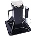 Steel Jack Stand 22 Ton (44,000 lb) Capacity, 1 Pair of Heavy Duty Pin Type Professional Car Jack Stand with Lock for Cars, Trucks (Black)