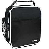 OPUX Premium Insulated Lunch Box | Soft Leakproof School Lunch Bag for Kids, Boys, Girls | Thermal...