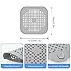 Flintronic 4 Stück Abflusssieb Silikon, Spülbecken Sieb, Haarsieb Dusche, Waschbecken Sieb Abfluss Spüle, Abfluss-Sieb Sink Strainer für Küche, Badewanne, Badezimmer, Dusche