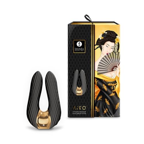 Shunga Aiko Vibratore Lelo Black 10,8 Cm