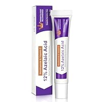 BUTBU Azelainsäure, 12% Azelaic Acid Serum, Azelainsäure Creme Für Alle Hauttypen, Gegen Pickel, Hellt Pickelmale, Rosacea Gesichtspflege 20g (1PC)