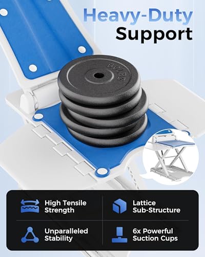 PPOLB Electric Chair Lift - Floor Lift for Elderly Falls, Support Up to 308 LB, IPX8 Waterproof Bath Lift, Foldable & Wireless Rechargeable Design, Quick-Rise Assist for Elderly & Disabled - Thumbnail 3