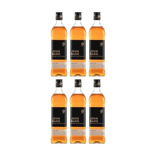 John Barr Blended Scotch Whisky Reserve Grossbritannien inkl. FeinWert E-Book (6 x 0.7 l)