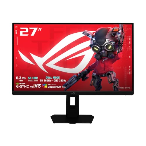 Amazon.co.jp: ASUS ROG Strix 27インチ 5K HDR ゲーミングモニター