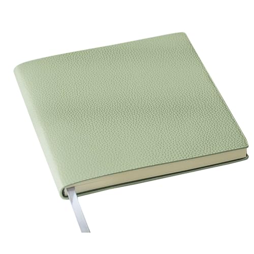 Carnet à grille carrée esmen, le journal de voyage rétro vert pour croquis en terrasse