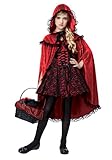 California Costumes, Deluxe Red Riding Hood, Child Costume Large