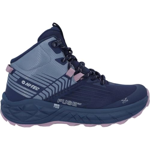 Hi-Tec, Fuse Trail Mid Mujer, Naval Academy Picapiedra Saúco, 38 EU