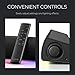 Sound Blaster GS5 RGB Gaming Soundbar with SuperWide Technology, Powered via Adapter, Up to 60W Peak Power, Bluetooth 5.4, Optical-in, Headphone-Out Port, for PC and TV
