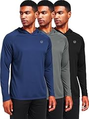 Hooded: Black/Grey/Navy Blue,3 Pack