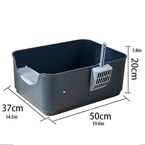 Caja de arena automática para gatos FEANG blanca grande miniatura 5