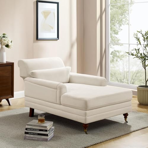 VANOMi White Adjustable Indoor Chaise Lounge Couch