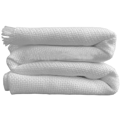 Tissu de tuftage primaire polyester blanc pour tapis rouleau toile moine 200x500