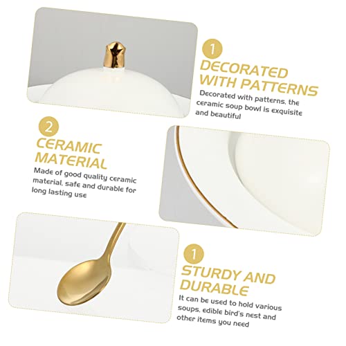 UPKOCH Tigela+esmaltada Pratos Rasos 1Pc Pratos Pequeno Tigela De Cozinha Tampa De Pimentão Francês