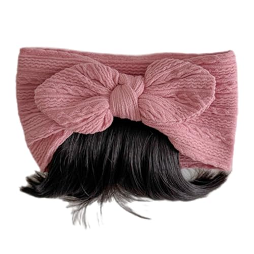 Newborns Hairpiece Headwear Baby Girls Cosplay Headband with Lovely Bowknot Decor Festive Hair Accessories