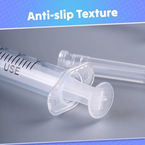 Image of 3ml Syringes with 23 Gauge 1 Inch Needles Luer Lock Disposable, 20 Pack | Disposable Lab Supplies for Measuring Refilling Dispensing Liquids, Oil, Inks, Watering, Plant, Pet Feeding, Glue Applicator