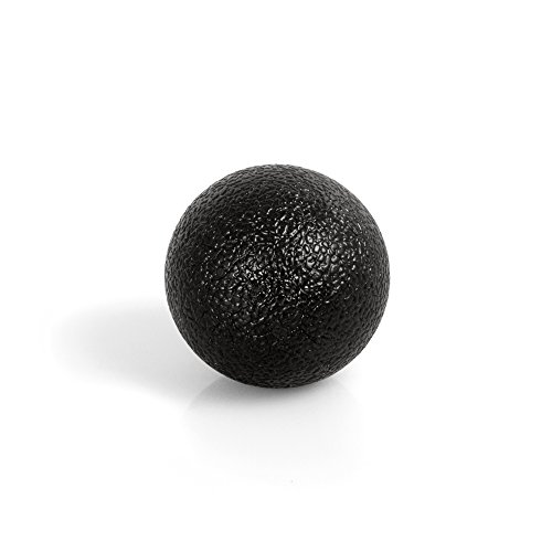 TheraPIE Gel Ball Handtrainer | HOCHWERTIGE QUALITÄT | Unterarmtrainer | Handmuskeltrainer | Handgreif-Trainer | Fingertrainer | Finger-Streching | Anti Stress Ball (schwarz (extra-stark))