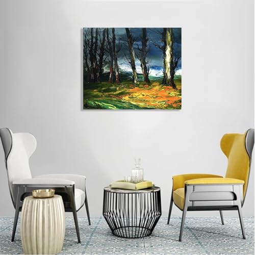 Paysage impression sur toile décoration murale grand tableau de salon