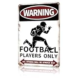other fantasy football games A Azppan Football Plavers Only All Other Will Be Struck Out 12X8 Inch