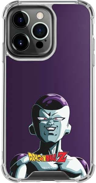 Skinit Clear Phone Case Compatible with iPhone 14 Pro - Officially Licensed Dragon Ball Z Frieza Design