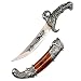 Silverskull 10" Pirate Captain's Knife with Stainless Steel Blade Skull Engraved Handle and Decorative Scabbard | Fantasy Dagger Collection | Bonus Holt Multi-Tool Keychain