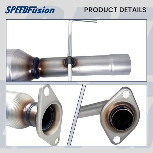 SpeedFusion Catalytic Converter Compatible with Toyota Corolla 2003-2008, Matrix 2003-2008, Pontiac Vibe 2003-2008 1.8L Catalytic Convertor (EPA Compliant) by SPEEDFusion - Used condition - Image 2